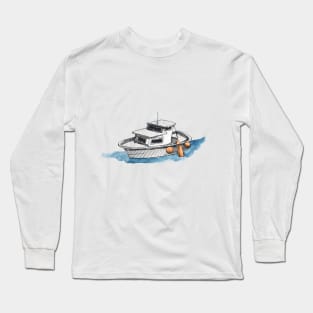 Boat Long Sleeve T-Shirt